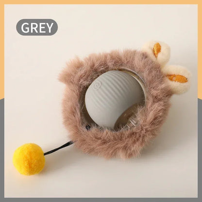 Balle roulante automatique pour chat
