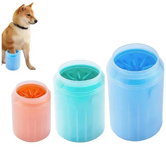 Brosse de nettoyage pour pattes de chien et chat