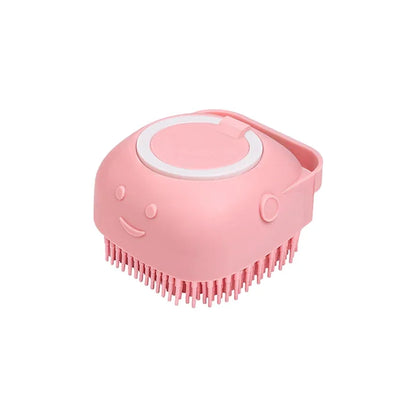 Dog bath brush