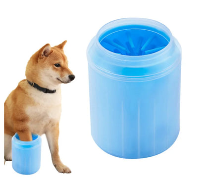 Dog and cat paw cleaning brush