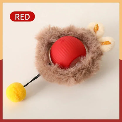 Balle roulante automatique pour chat